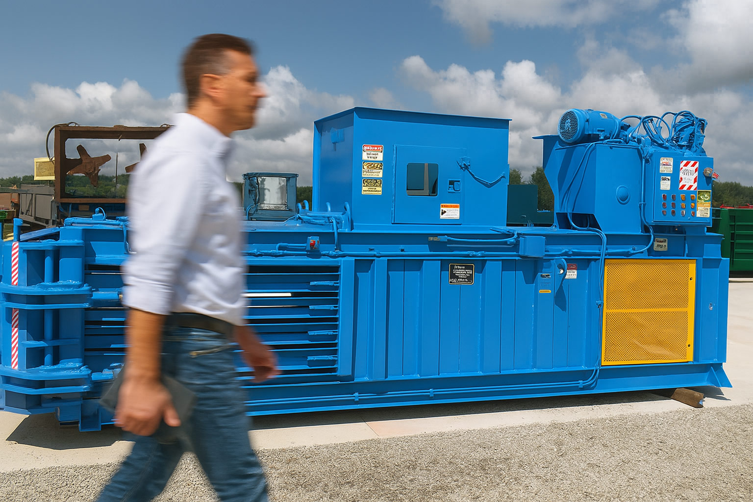 CRA equipment, balers