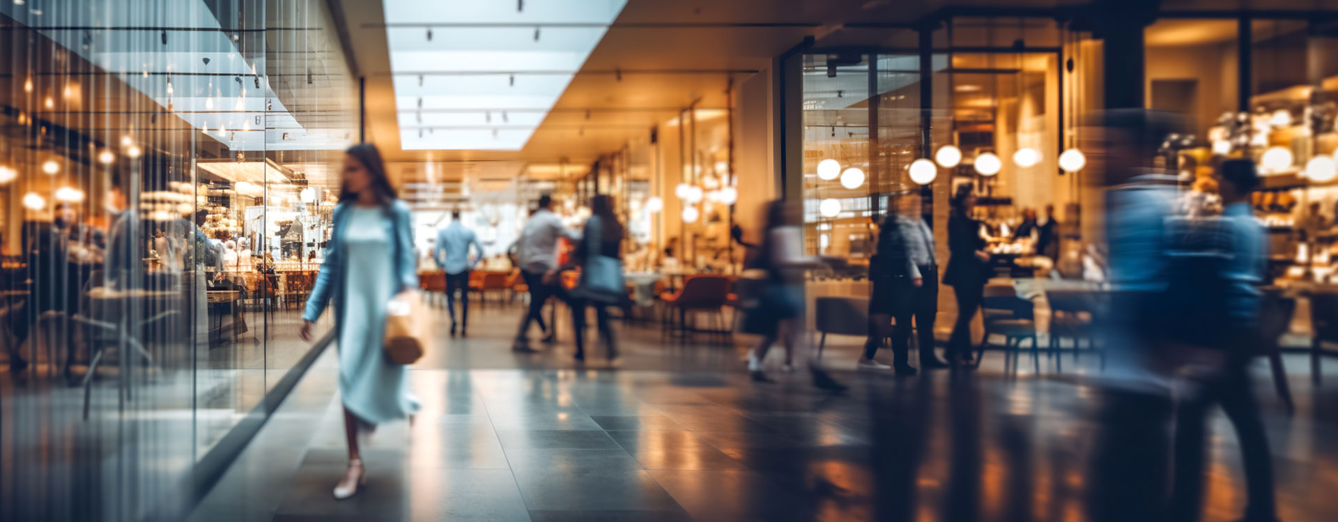 retail industry, shopping center