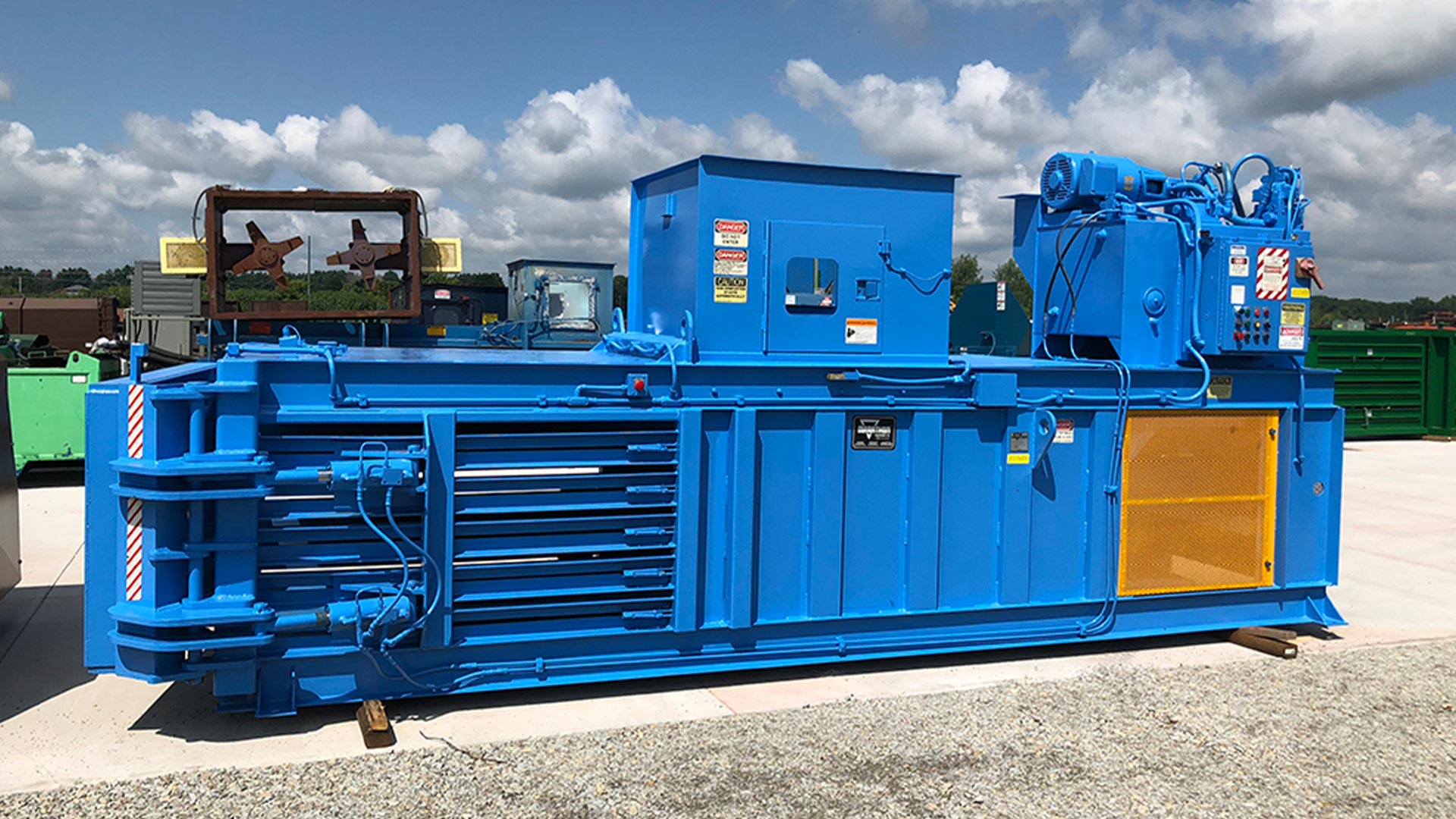 CRA equipment, horizontal balers