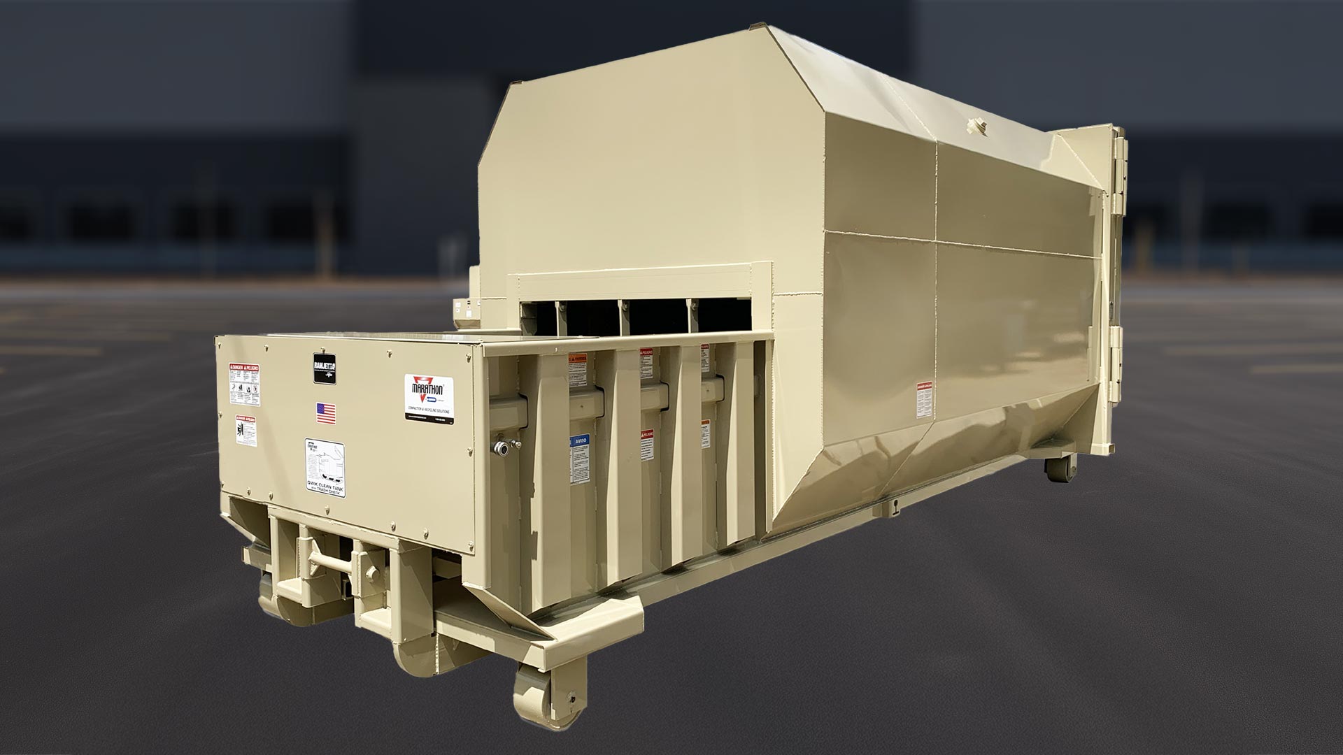 CRA equipment, self-contained compactors