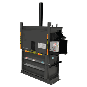 CRA black vertical baler