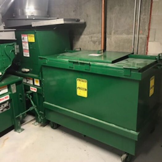 Equipment detail _ Apartment Trash Compactors-2 CRA green apartment trash compactor