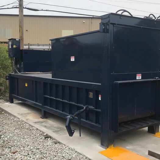 cra navy outdoor pre-crusher compactor