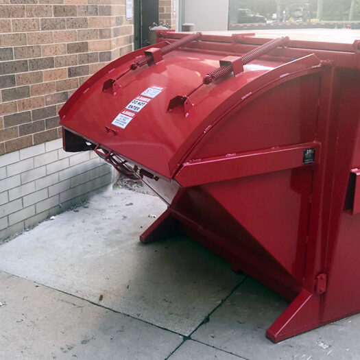 Equipment detail _ vertical-compactors 3 CRA red vertical compactor