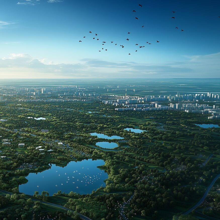 opentomorrow_a_birds_eye_view_of_a_city_surrounded_by_suburb_ne_4b18d554-3f7e-48f3-a33c-420233074b77 1